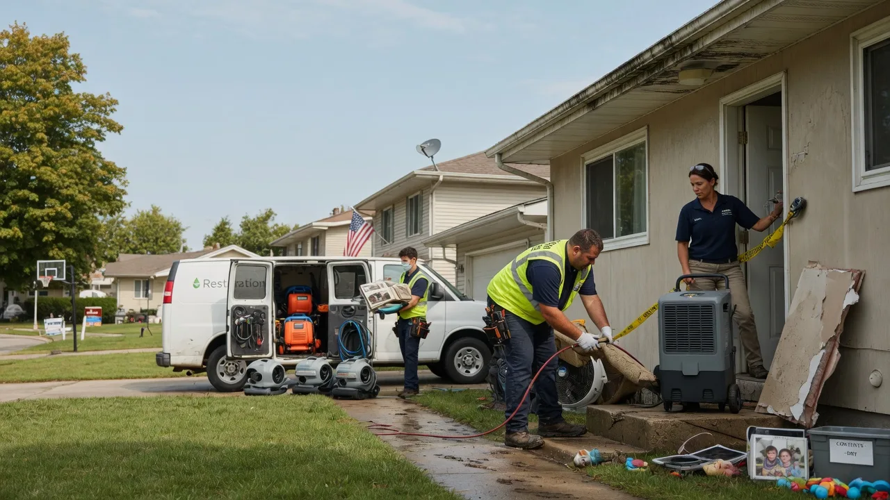 Water Damage Restoration in Tiskilwa, IL near me